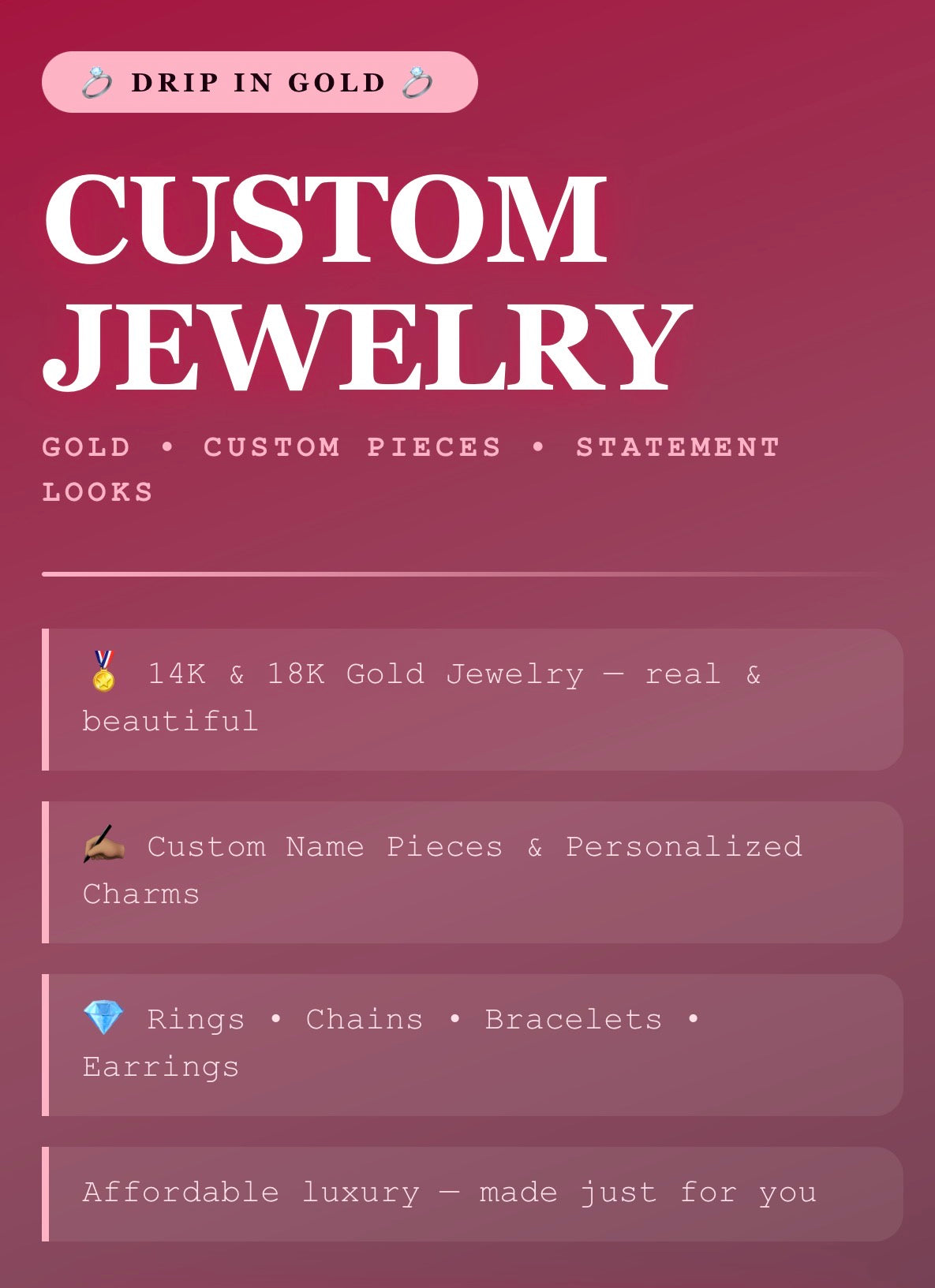 Jewelry Vendor
